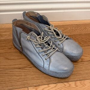 Blackstone Light Blue Women's Sneakers